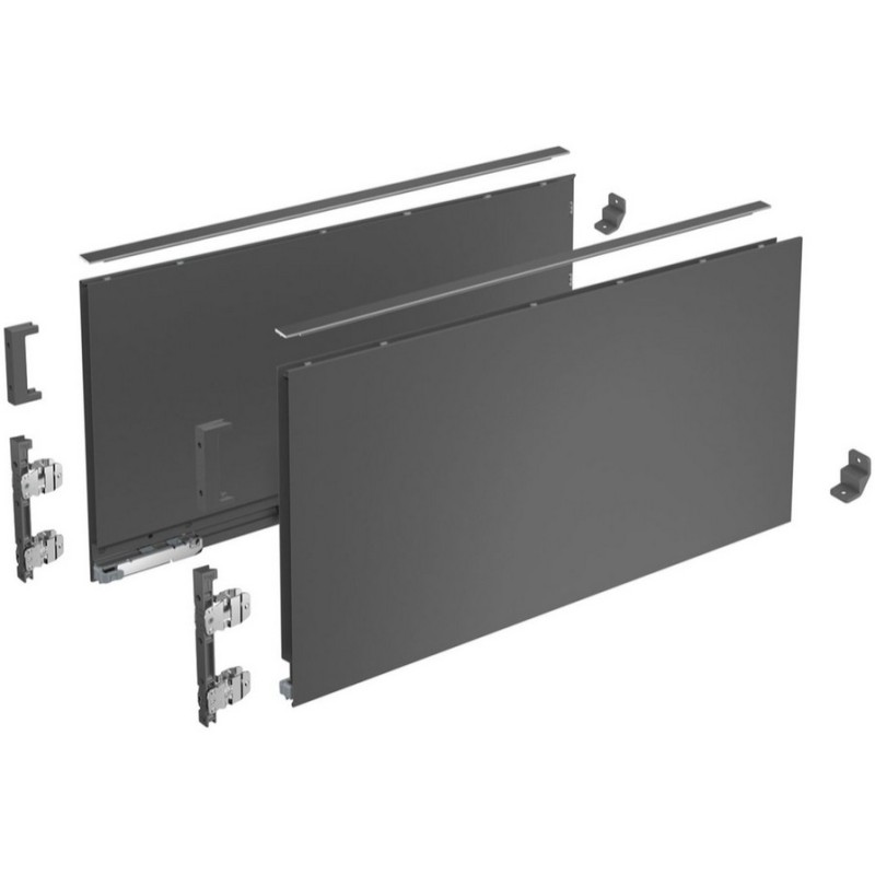 Boki H-251, L-550mm, antracyt (prawy+lewy) – AvanTech YOU Hettich