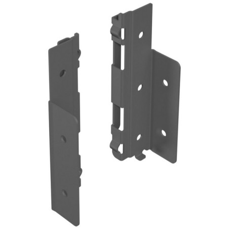 Hettich – Mocowanie tylne (139 mm) prawe, antracyt/białe AvanTech YOU Hettich