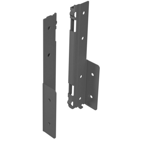 Hettich – Mocowanie tylne (187 mm) lewe, antracyt/białe AvanTech YOU Hettich