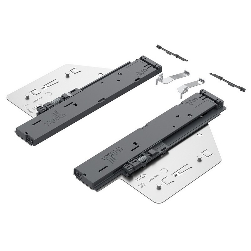 Hettich Quadro V6 YOU – System otwierania Push to open Silent, 10–40 kg