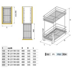 NOMET – CARGO SZARE 20 /2/