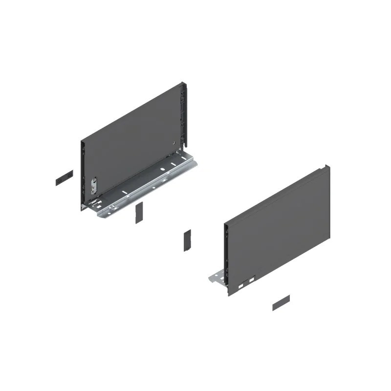 BLUM – Bok szuflady LEGRABOX pure, wys.C (177mm), dł.270-650mm, lewy/prawy, antracyt BLUM – Bok szuflady LEGRABOX pure, wys.C (177mm), dł.270-650mm, lewy/prawy, antracyt