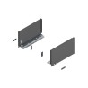 BLUM – Bok szuflady LEGRABOX pure, wys.C (177mm), dł.270-650mm, lewy/prawy, antracyt