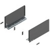 BLUM – Bok szuflady LEGRABOX pure, wys.C (177mm), dł.270-650mm, lewy/prawy, antracyt