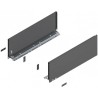 BLUM – Bok szuflady LEGRABOX pure, wys.C (177mm), dł.270-650mm, lewy/prawy, antracyt