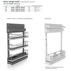 NOMET – PRESTIGE SUPREME STELAŻ BOCZNY PRAWY P22