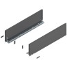 BLUM – Bok szuflady LEGRABOX pure, wys.F (241mm), dł.400-650mm, lewy/prawy, antracyt