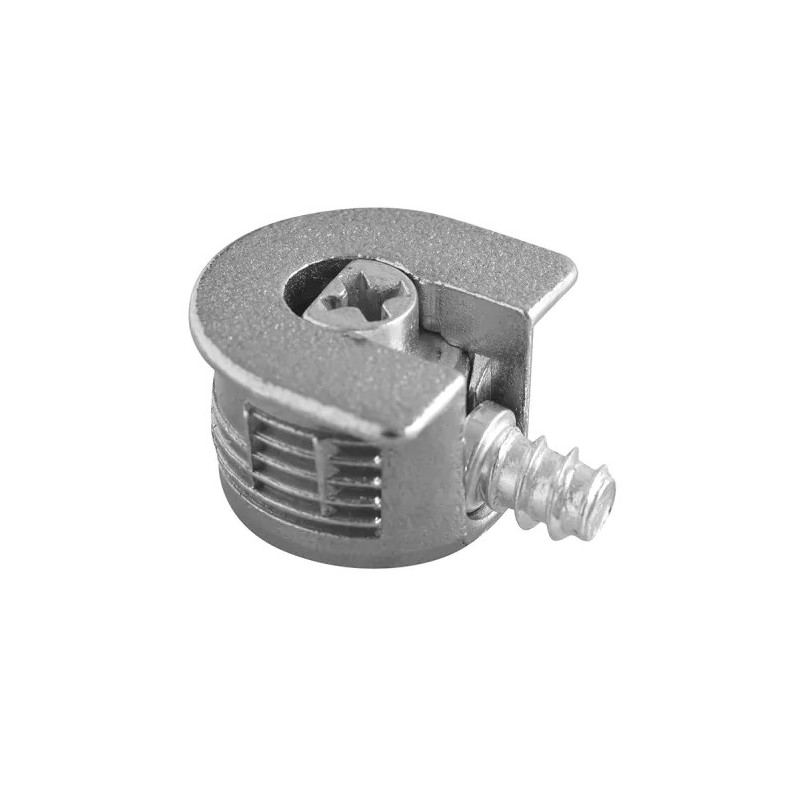 GTV – Złącze mimośrodowe 20mm + trzpień 6x7mm, plastikowe