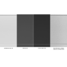 Bok szuflady BLUM LEGRABOX free, wys.C (177mm), dł.450–550 mm, lewy/prawy, biały