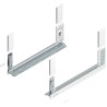 BLUM – Bok szuflady LEGRABOX free, wys.C (177mm), dł.450–550 mm, lewy/prawy, biały