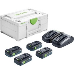 FESTOOL – Zestaw energii SYS 18V 4,0/TCL 6 DUO