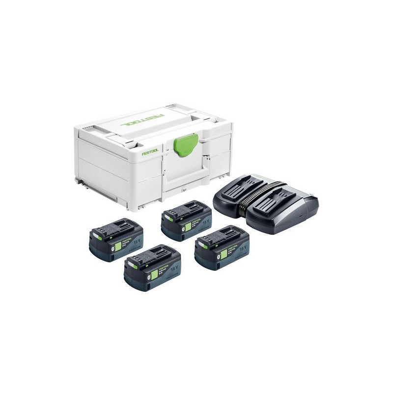 FESTOOL – Zestaw energii SYS 18V 5,2/TCL 6 DUO