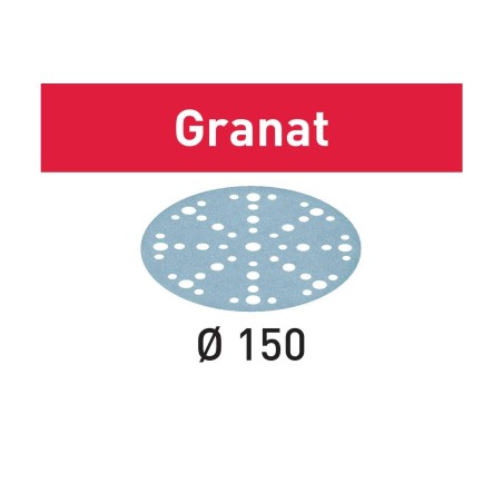 FESTOOL – Krążki ścierne Granat STF D150/48 P1500 GR/50