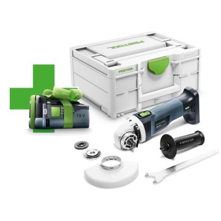 FESTOOL – Akumulatorowa szlifierka kątowa AGC 18-125 EB-Basic-5,2