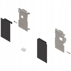 Mocowanie frontu LEGRABOX, wys. M, do szuflady wewnętrznej