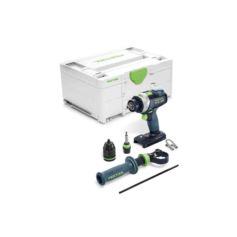 FESTOOL – Akumulatorowa wiertarko-wkrętarka udarowa TPC 18/4 5.2 BASIC 577053 PROM21