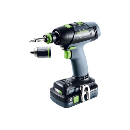 FESTOOL – Akumulatorowa wiertarko-wkrętarka T 18+3 HPC 4.0 I-Plus