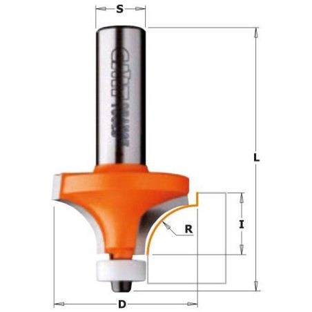 ITA TOOLS – Frez zaokrąglający CMT 938.147.11