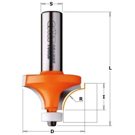 ITA TOOLS – Frez zaokrąglający CMT 938.167.11