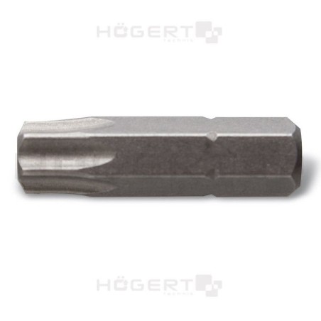 HOEGERT (Högert) – Końcówki wkrętakowe (bity) TORX 40 25mm S2 blister 2 szt