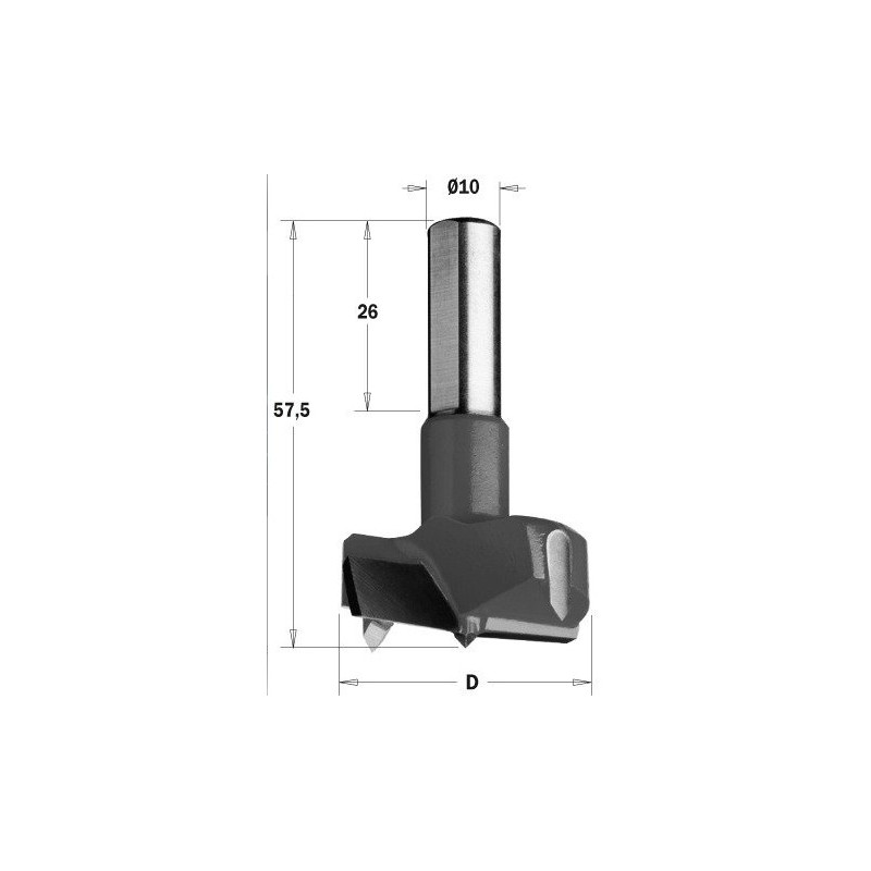 ITA TOOLS – CMT WIERTŁO PUSZKOWE 20/57,5/10X26 317.200.11