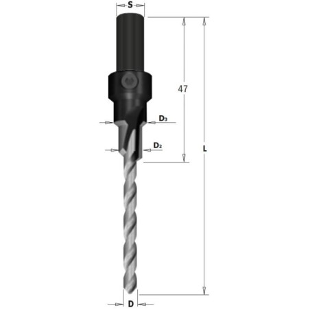 ITA TOOLS – Wiertło do konfirmantów CMT 515.042.31