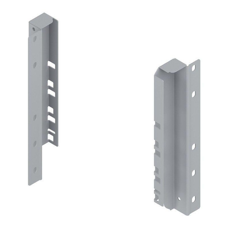 BLUM – Uchwyt do drewnianej ścianki tylnej TANDEMBOX, H-183mm, szare "D"