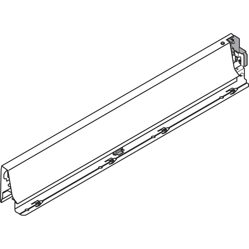 Bok szuflady TANDEMBOX, wys. N (68 mm), dł. 500 mm, lewy, intivo/antaro, piekarnik