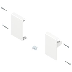Mocowanie frontu TANDEMBOX , wys. M, do szuflady wewnętrznej, lewe/prawe, do TANDEMBOX antaro, białe
