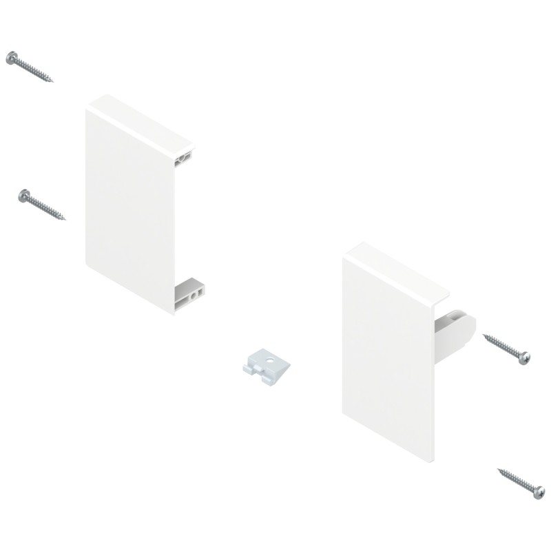 Mocowanie frontu TANDEMBOX , wys. M, do szuflady wewnętrznej, lewe/prawe, do TANDEMBOX antaro, białe