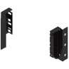 Uchwyt drewnianej ścianki tylnej TANDEMBOX, wys. K (130 mm) BLUM