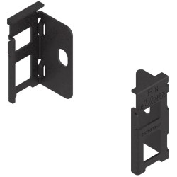 Uchwyt drewnianej ścianki tylnej, wys. N (80 mm) LEGRABOX