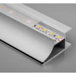 GTV – Klosz czarny do profili LED GLAX 3m