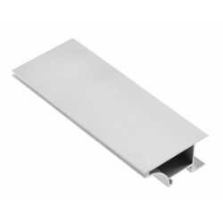 Profil aluminiowy do taśm LED GTV GLAX 3m wieńcowy (18 mm) – Biały, Czarny, Inox