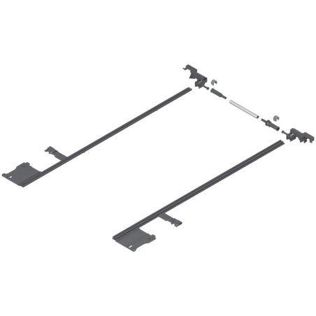 BLUM – Stabilizacja boczna LEGRABOX, dł. 450–600mm, KB 1400mm, pełen wysuw