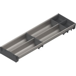 BLUM ORGA-LINE – wkład z pojemnikami (częściowe wypełnienie), do szuflady standardowej TANDEMBOX, dł. NL 650 mm, szer. 192 mm