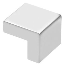 Uchwyt meblowy UZ-55 kwadratowy, aluminium, chrom