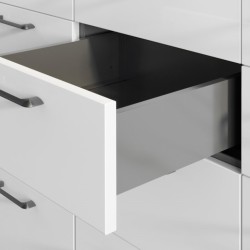 Szuflada GTV AXIS PRO H-116 mm średnia (B), L-250–600 mm, cichy domyk