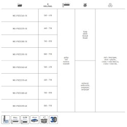 Szuflada GTV Elite – organizer 600-900mm – antracyt