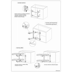 NERKA – KOSZ CARGO CORNER – prawa/lewa – 400-600mm – antracyt