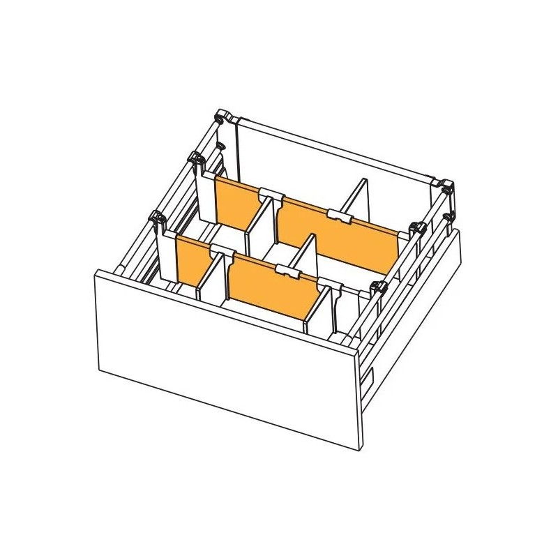 GTV – Listwa poprzeczna do szuflad Modern Box 1100 mm