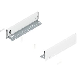 BLUM – Bok szuflady LEGRABOX pure, wys. M (90,5 mm), lewy/prawy, biały, 270-650 mn