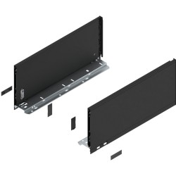 BLUM – Bok szuflady LEGRABOX pure, wys. C (177 mm), lewy/prawy, 270-550mm – czarny