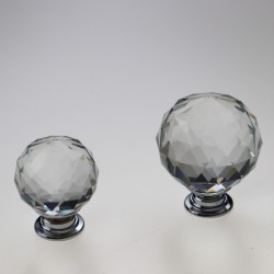 Gałka do mebli GTV Crystal Palace CRPJ G-Tech fi30/40mm chrom, kryształ