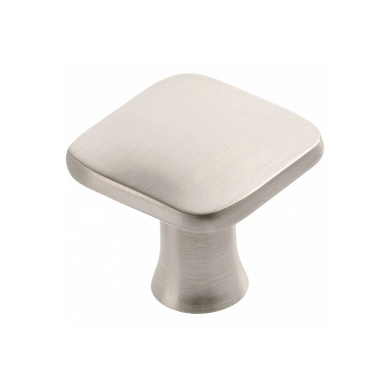 Gałka do mebli PIAZZA złoto szczotkowane, inox, mosiądz i czarna