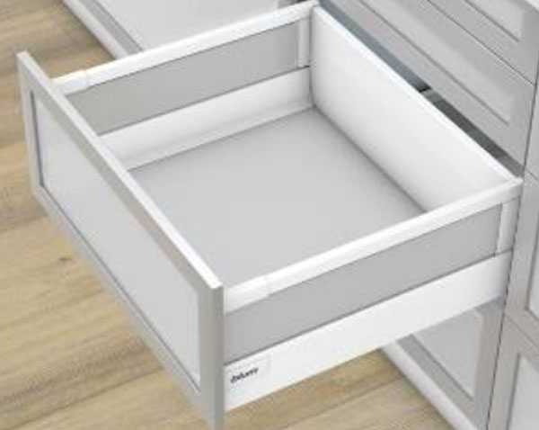 Szuflada Tandembox z aluminiowym frontem