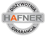Dożywotnia gwarancja Hafner