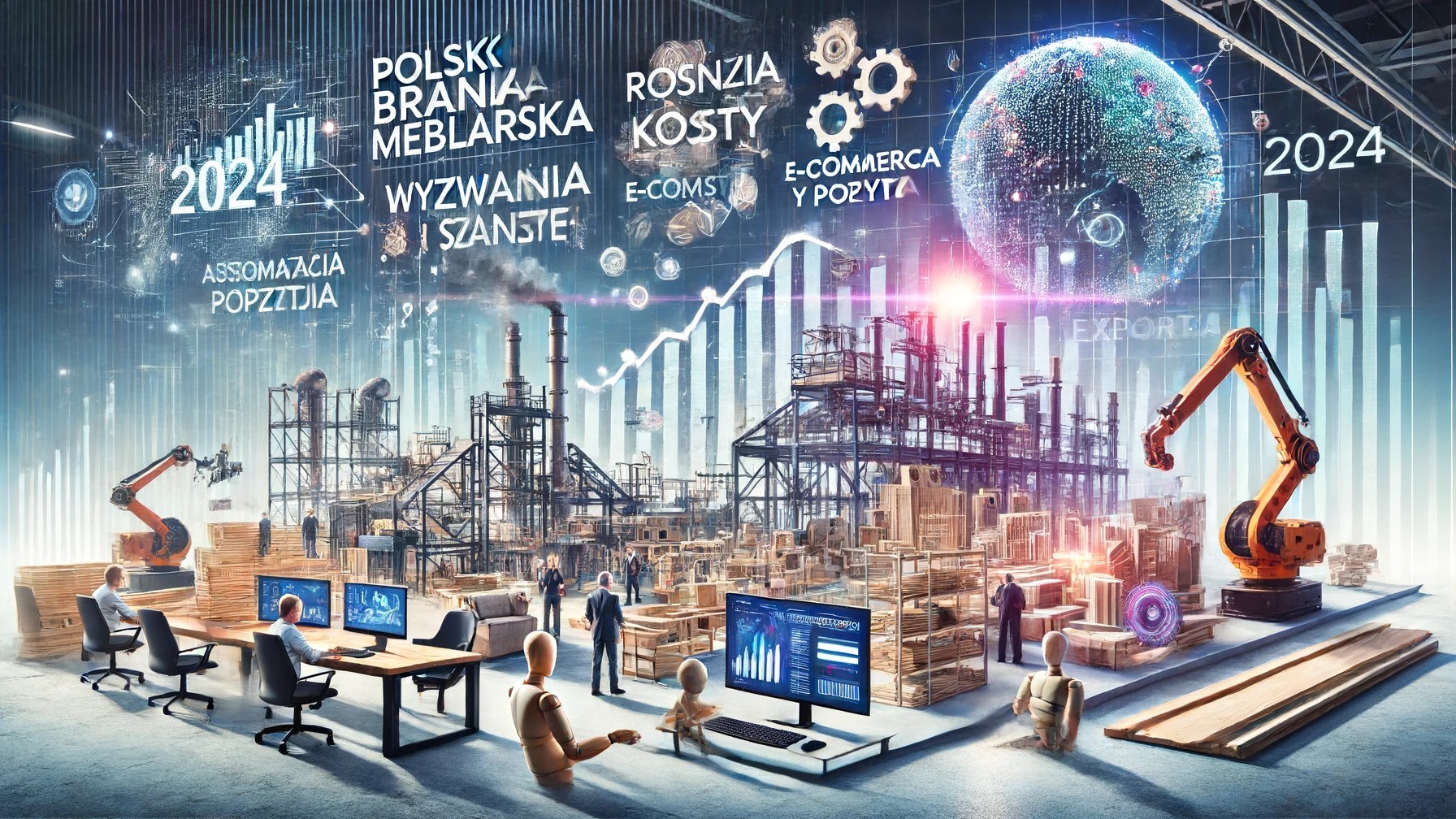 Polska branża meblarska w 2024 roku: Perspektywy i wyzwania