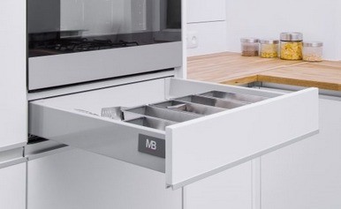 Elegancki komplet szuflady piekarnikowej niskiej GTV Modern Box – funkcjonalność i styl dla Twojej kuchni